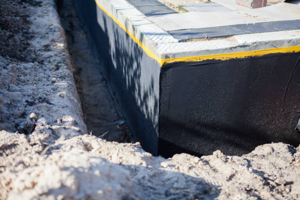 Residential Waterproofing installation at a Midland Park, NJ home by SJ Waterproofing Pros